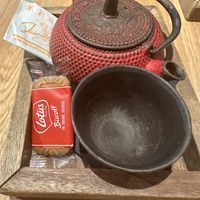 Tea with vegan cookie  at Zaowang in Antwerpen