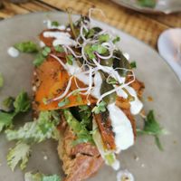 Vegan zalm at Preps in Maastricht