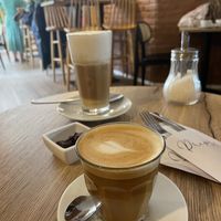 Flat white oat   at Preps in Maastricht