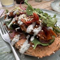 Vegan salmonn  at Preps in Maastricht