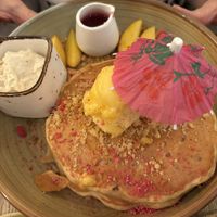 Sex-on-the-beach pancakes   at Preps in Maastricht