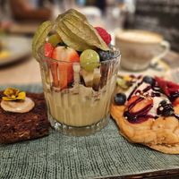 Hangover brekkie sweet at Preps in Maastricht