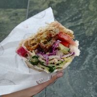 Falafelwrap at Falafel Joe in Graz