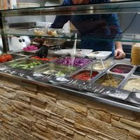 Zutaten at Falafel Joe in Graz