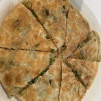 Spring onion pancake  at Loving Hut in Mount Gravatt