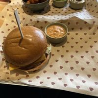 No chicken chicken burger (veganuary)  at Burgerheart in Wurzburg