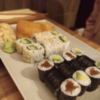 Maki, Insideout roll & Inari Nigiri at Sushi Haus Deutz in Cologne
