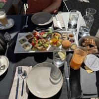 Veganer Brunch mit Brotkorb, Saft und Heißgetränk  at Gius La Nonnaglück in Caldaro Sulla Strada Del Vino