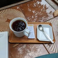 Coffee at Vermillion - cafe. in Kyoto