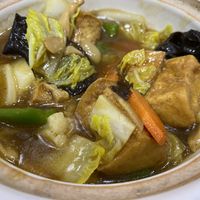 Claypot beancurd  at SHU Vegetarian 蔬方斋 - Jurong West in Central Singapore