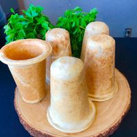 Eat The Dishes edible garlic bread cup at Eat The Dishes in Vancouver