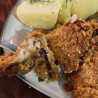 Absolutely delicious oyster mushroom   at no bones in Krakow