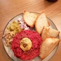Steak tartate at no bones in Krakow