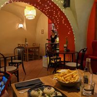 No bones interior. It's a little bit rustic /hippy-ish at no bones in Krakow