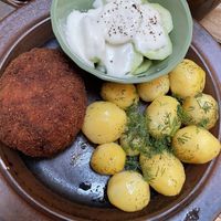 Polish dish  at no bones in Krakow