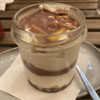 Dessert in a cup  at no bones in Krakow