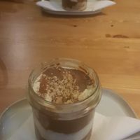 Dessert in the jar at no bones in Krakow