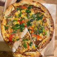 Pizza - but no longer in the menu  at no bones in Krakow