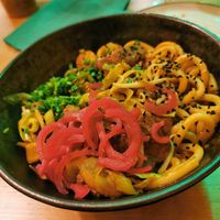 Korean noodles at no bones in Krakow