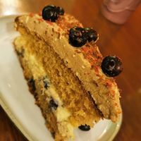 Cake at no bones in Krakow