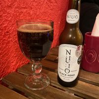 Black Hero beer  at no bones in Krakow