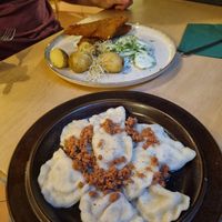 Pierogi at no bones in Krakow