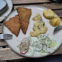 Pork chops at no bones in Krakow