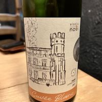 Local vegan wine cuvée blanc   at no bones in Krakow