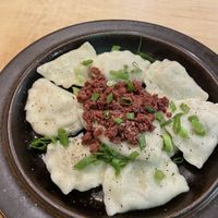 Pierogi’s, i asked for the two different ones they had and i enjoyed them both.  at no bones in Krakow