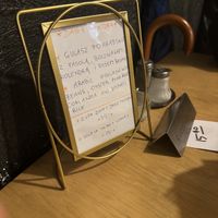 Specials  at no bones in Krakow