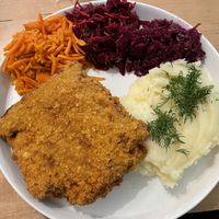 Classic Polish pork chop   at no bones in Krakow