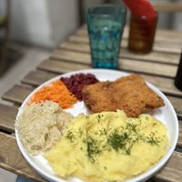 Polish pork chopps  at no bones in Krakow