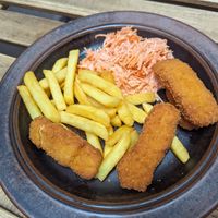 Fish fingers at no bones in Krakow