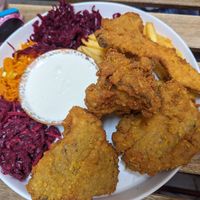 Oyster mushrooms at no bones in Krakow