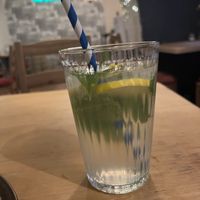 Sparkling lemonadee  at no bones in Krakow