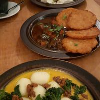 Gnocchi, hashbrowns and dumplings at no bones in Krakow