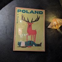 Poster at no bones in Krakow