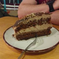 Coffee cake at no bones in Krakow