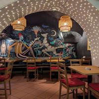 Inside at no bones in Krakow