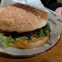Burger at no bones in Krakow