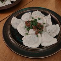 Pierogis at no bones in Krakow