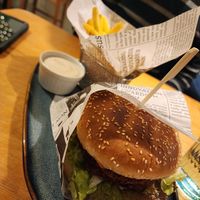 Burger at no bones in Krakow