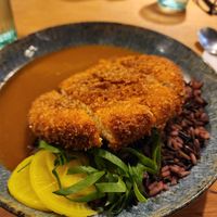 Katsu curry at no bones in Krakow