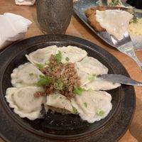Pierogy  at no bones in Krakow