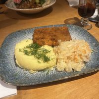 Schnitzel   at no bones in Krakow
