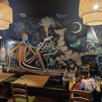 Cool art at no bones in Krakow