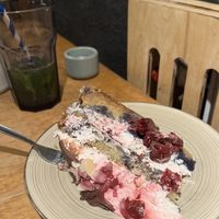 Cherry Chocolate Cake  at no bones in Krakow