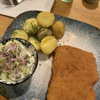 Pork chop  at no bones in Krakow
