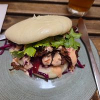 Bao bun at no bones in Krakow