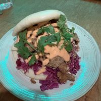 Bao bun (starter)  at no bones in Krakow